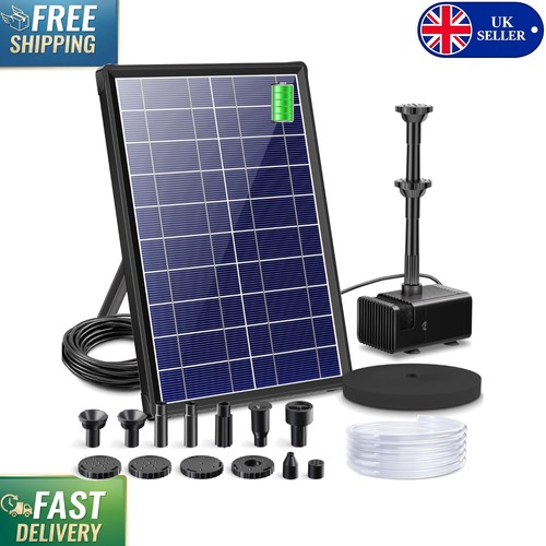 Versatile solar fountain pump - versatile,