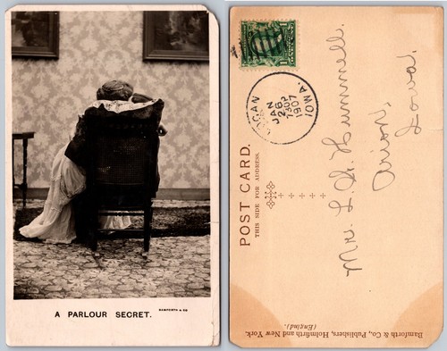 Rppc parlour secret chair - rppc,