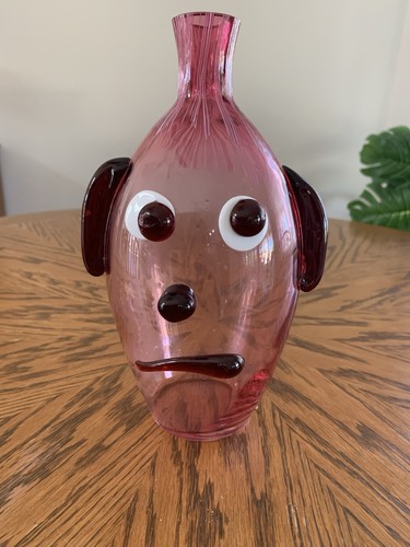Vintage murano cranberry - vintage, glass