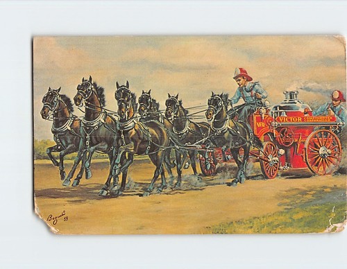 Postcard victor six pony - postcard,