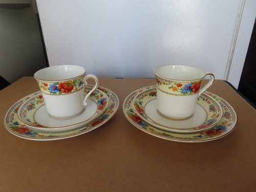 Pair vintage trios - pair, of