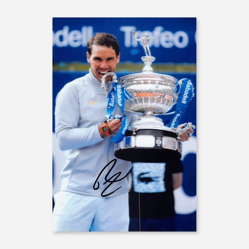 Rafael nadal signed 6x4 photo - nadal,