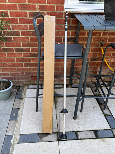 Silver rod antenna good - rod, 5/8
