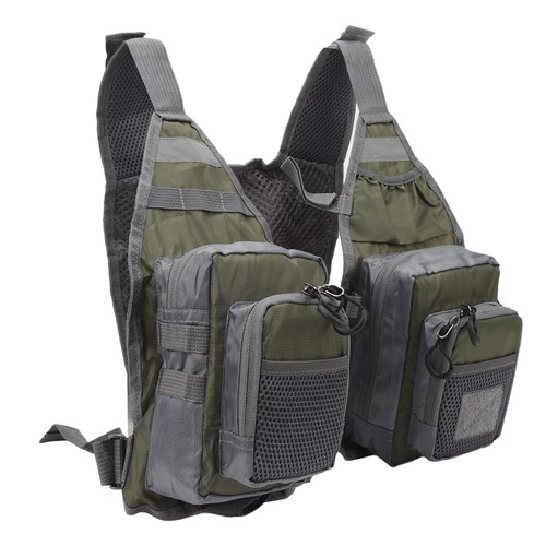 Fishing vest pack pockets - vest, 8