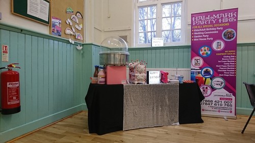 Popcorn candy floss - &,