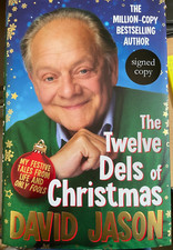 David Jason Autograph - Only Fools & Horses - Hardback Book Signed - 2