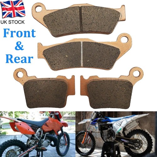Front rear brake pads kit - brake,