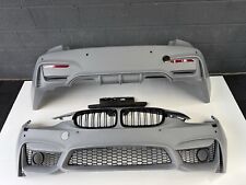 FOR BMW 3 SERIES F30 M3 F80 STYLE BUMPER BODYKIT FRONT AND REAR 2012-2018