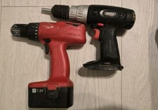 Draper 77108 Red Line Cordless 18-V 580-RPM keyless Chuck Drills Drivers + Extra
