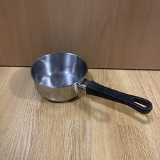TU Sainsburys Stainless Steel Milk Pan Sauce Pan 14cm Induction Compatible