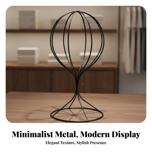 Metal mannequin head - mannequin,