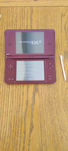 Nintendo dsi wine red - nintendo,