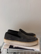 Zara Blue Suede Loro Piano