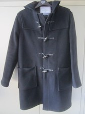 Original Montgomery classic men's navy duffle coat size 42