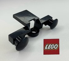 1 x Vintage Lego 4022 Train Black Buffer Beam Part Old 9v 12v Train - 16C