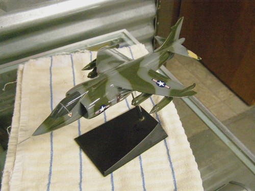 Harrier jump jet desk model - harrier,