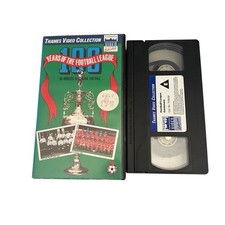 100 Years of the Football League VHS Tape Thames Video 1988 Classic Football