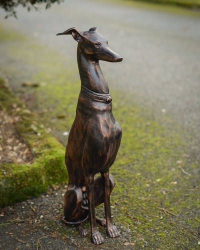 Lifelike greyhound handmade - lifelike,