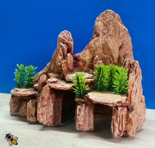 Rock cave aquarium - rock,