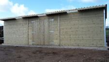 LARGE TIMBER WORKSHOP GARAGE SHED 12' x 36' INCLUDES VAT, INSTALL AND DELIVERY