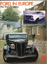 Ford in Europe First 70yrs Model A C T 30hp V8 Anglia Pilot Zephyr Escort 1600E