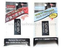 CHOOSE A PACK GATSBY SUPER ABSORBENT BLOTTING PAPER & FILM REMOVE OILY SHINE NEW