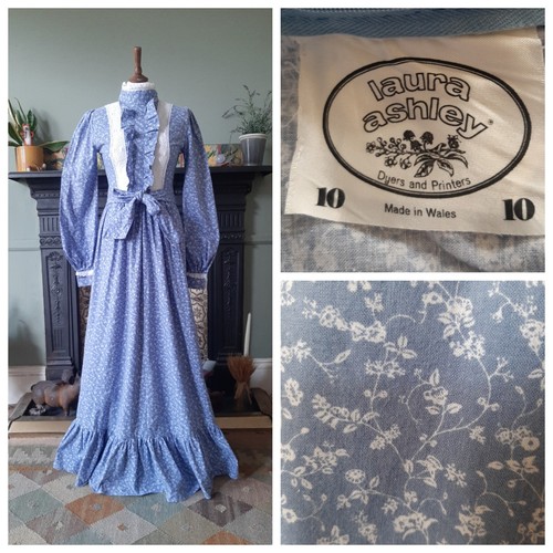 1970s laura ashley prairie - 1970s,