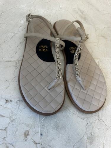 Chanel quilted sandals - chanel,