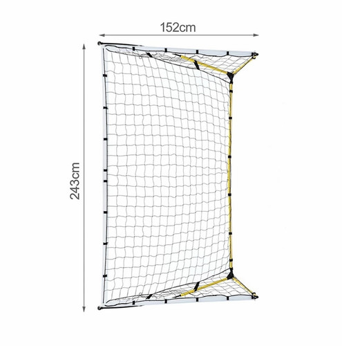 Football goal with net - goal,