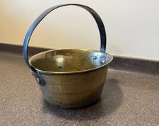 SMALL VINTAGE BRASS BOILING