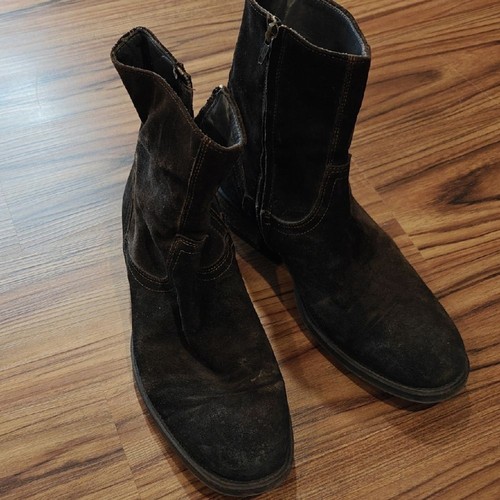 Boot dark brown leather - dark,