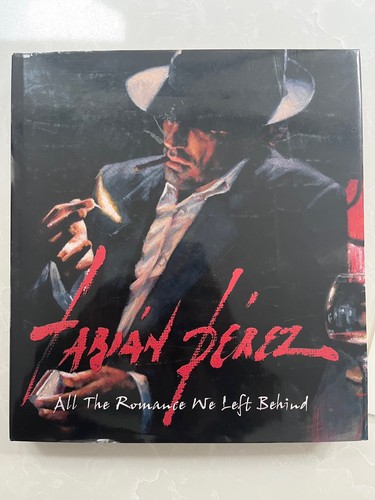 Fabian perez signed book all - perez,