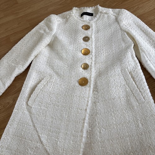 Cream ecru textured boucle - cream,