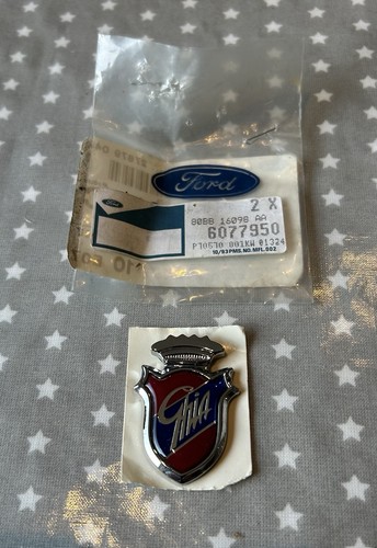 Vintage ford ghia badge - vintage,