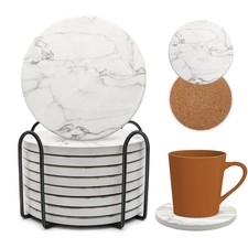 Ceramic Coaster Set of 8, 4
