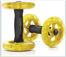 SKLZ Core Wheels Dynamic Strength AB Trainer Yellow Weight 0.3 Kilograms UK