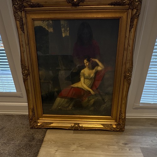 Framed portrait print - print, of
