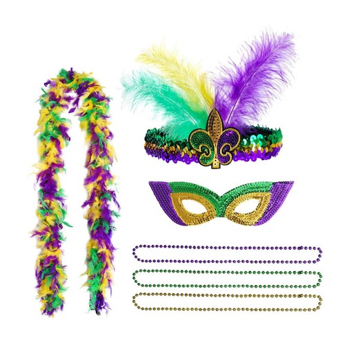 Mardi gras half mask - mardi,