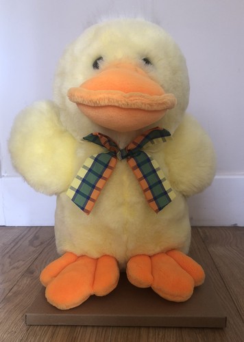 Easter big yellow duck - duck, plush
