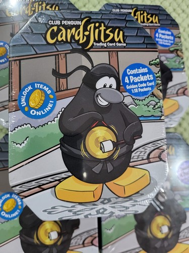 Topps club penguin card jitsu - card,