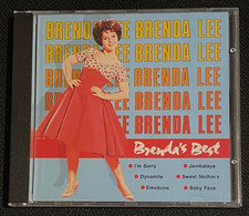 Brenda Lee - Brenda's Best - CD Compilation (1988) - New
