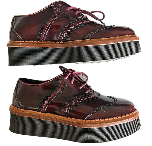 Tods burgundy brogue - tods,