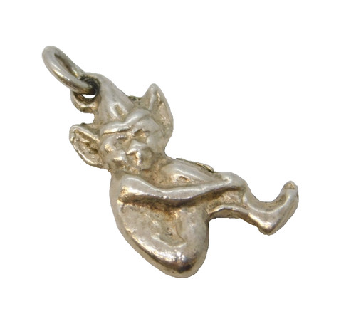Sterling silver cornish pixie - cornish,