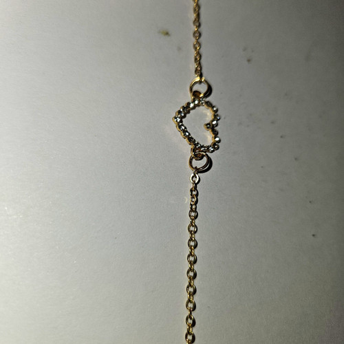 Gold colour cable chain - colour,