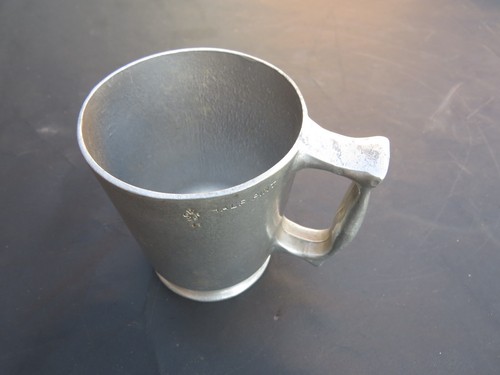 Vintage half pint - pint, house