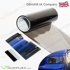 30 x 200cm MEDIUM SMOKE Headlight Tint Film Car Tail Light Vinyl + SQUEEGEE TOOL