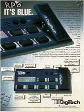 1996 DIGITECH RP6 Guitar Effects Processor Pedals Board Vintage Print Ad 