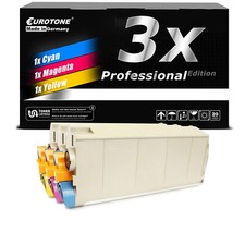 3x Eurotone Pro Toner F Sleeve R OKI C-711-DM C-711-N C-710-DN C-711-DN C-711-WT