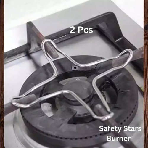 2pcgas hob chrome - chrome, trivet