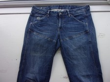 G-STAR 5620 Mid Skinny Ladies Blue Jeans Labelled W31 Actual Measurement W36 L34